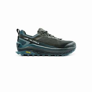 Black / Grey Men's Altra Olympus 4 Trail Shoes | OEIT91524