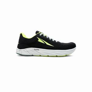 Black / Light Green Men's Altra Torin 4.5 Plush Running Shoes | BLJN41326