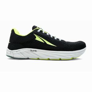 Black / Light Green Men's Altra Torin 4.5 Plush Running Shoes | QOFM62154