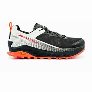 Black / White Women's Altra Olympus 4 Trail Shoes | MLED09314