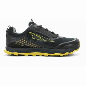 Black / Yellow Men's Altra Lone Peak All-wthr Low Trail Shoes | EDJO41729