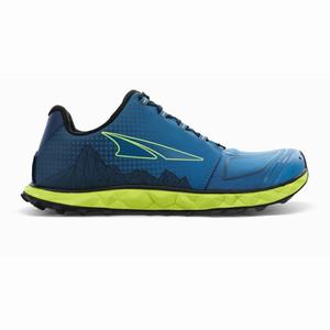 Blue / Light Green Men's Altra Superior 4.5 Sneakers | VKSG37958