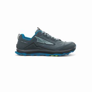 Blue / Light Green Women's Altra Lone Peak 5 Trail Shoes | BAKO28419