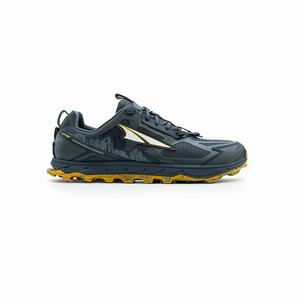 Dark Grey Men's Altra Lone Peak 4.5 Trail Shoes | JSEC09486