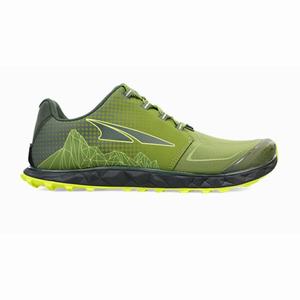 Green / Light Green Men's Altra Superior 4.5 Sneakers | WTCD01734