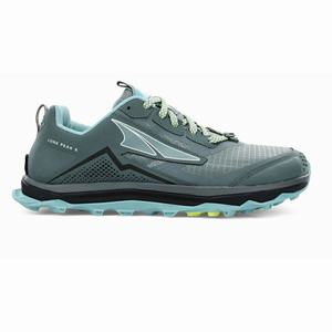 Green Women's Altra Lone Peak 5 Trail Shoes | VCPY52078