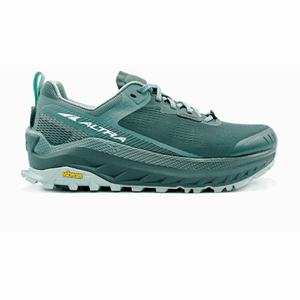 Green Women's Altra Olympus 4 Trail Shoes | XCHL54832