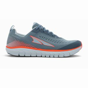 Grey / Coral Women's Altra Provision 5 Running Shoes | PMKD04192