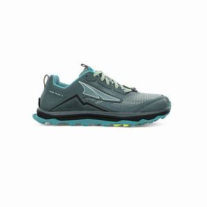 Grey Green Women's Altra Lone Peak 5 Trail Shoes | VWIU68457