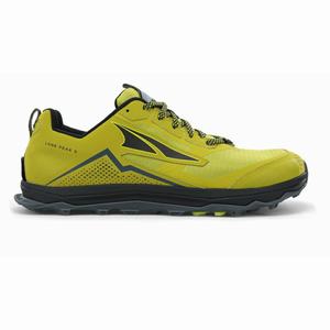 Light Green / Black Men's Altra Lone Peak 5 Trail Shoes | NGRE59813