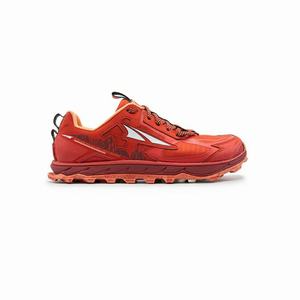 Orange Women's Altra Lone Peak 4.5 Trail Shoes | MGBU12058