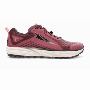 Purple / Coral Women's Altra Timp 3 Trail Shoes | JKDR54831