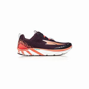 Purple / Coral Women's Altra Torin 4 Trail Shoes | JPFZ45863