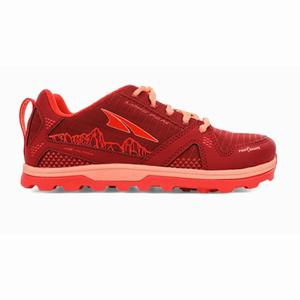 Red Kids' Altra Youth Lone Peak Trail Shoes | RXPW40375